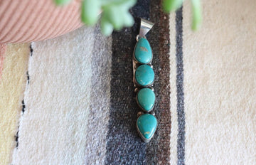 Tia Long Royston Turquoise Pendant