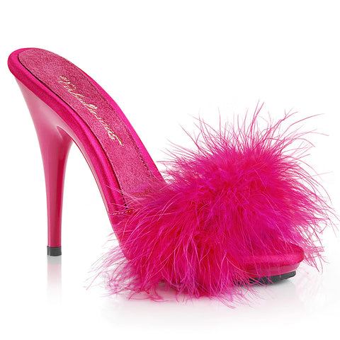 pink slipper stilettos