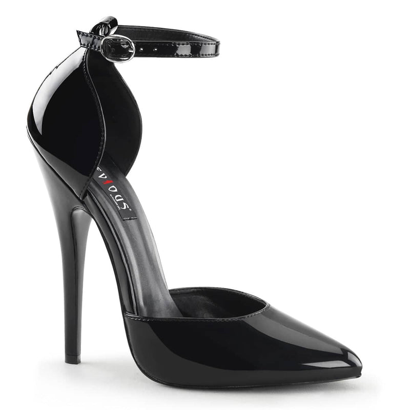 Domina 402 Black Patent High Heels 