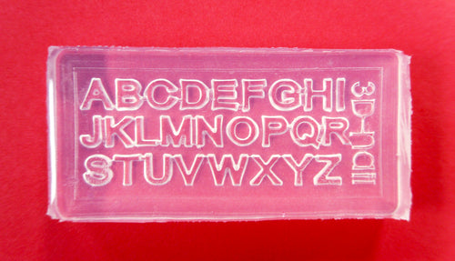 Alphabet Mini Mold – Clay Revolution