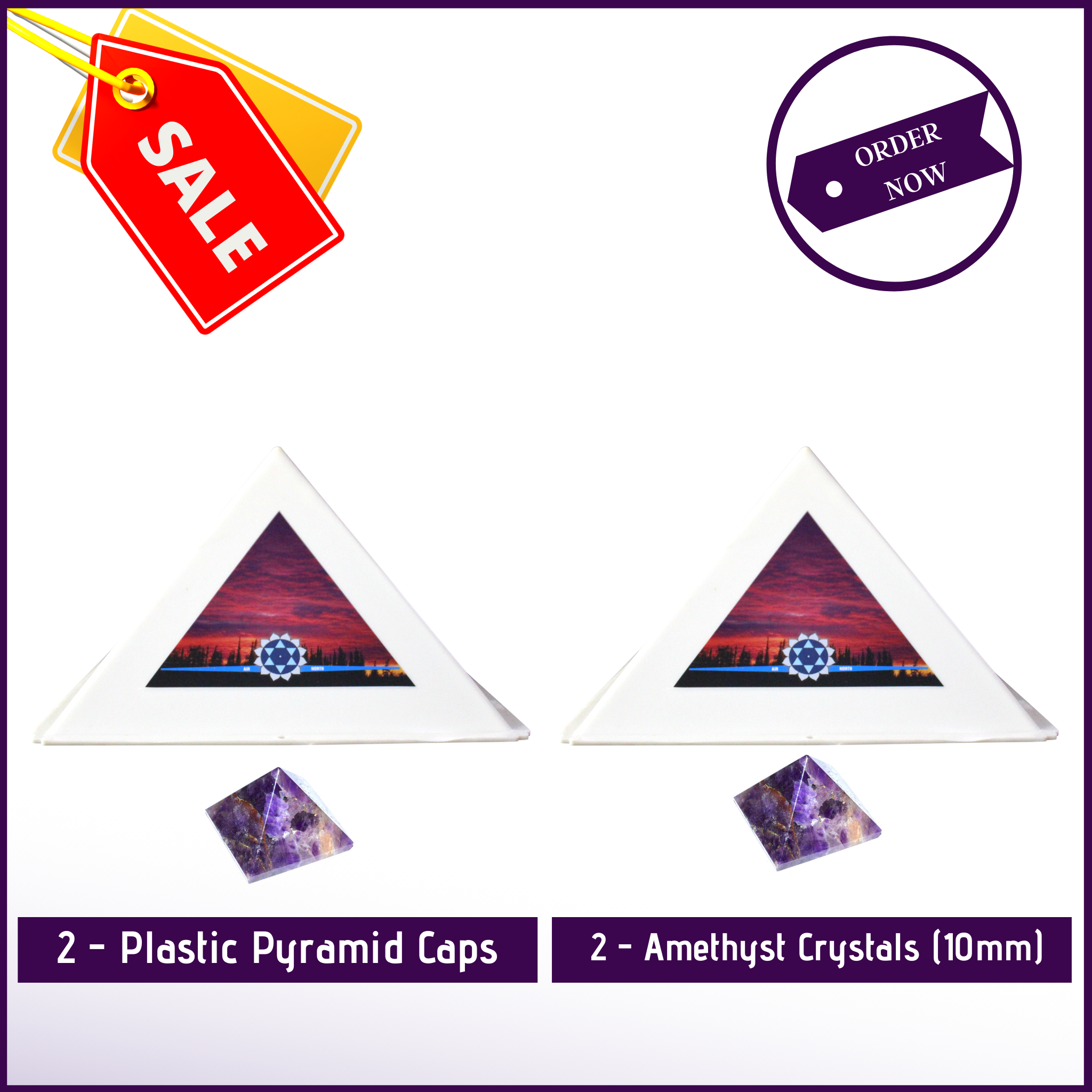 Copper Pyramid for Energizing Crystals and Stones – SPECTRUM-INDIA