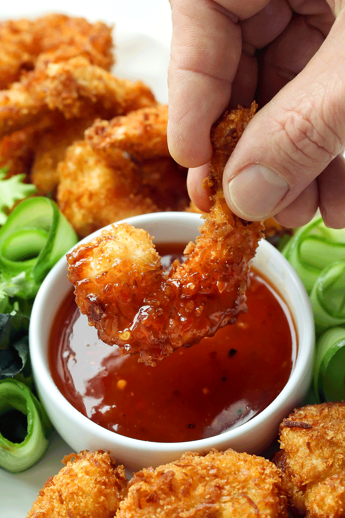 Coconut Shrimp with Sweet Chili Dipping Sauce