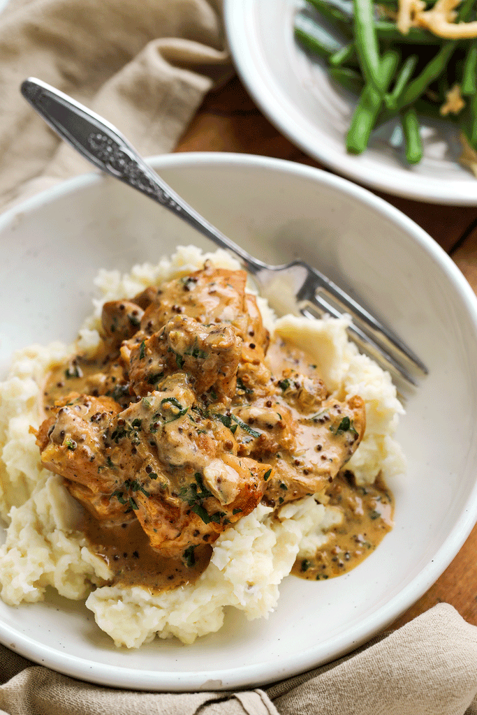 Creamy Mustard Chicken