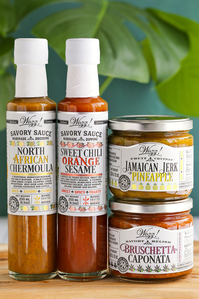 Fish Marinades and Seafood Sauces Set