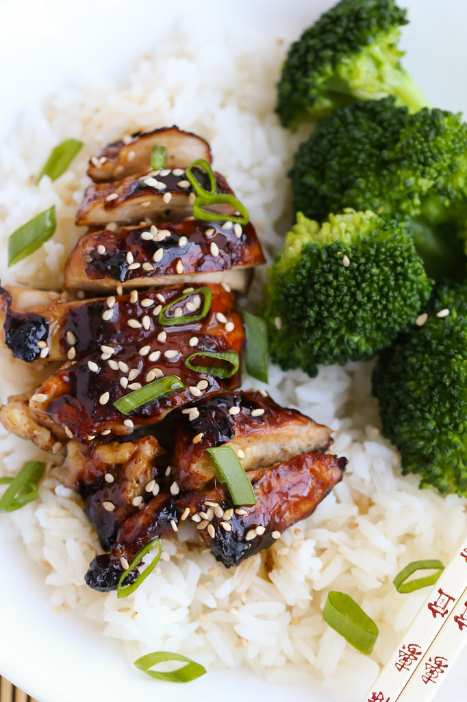 Ginger Soy Marinated Teriyaki Chicken