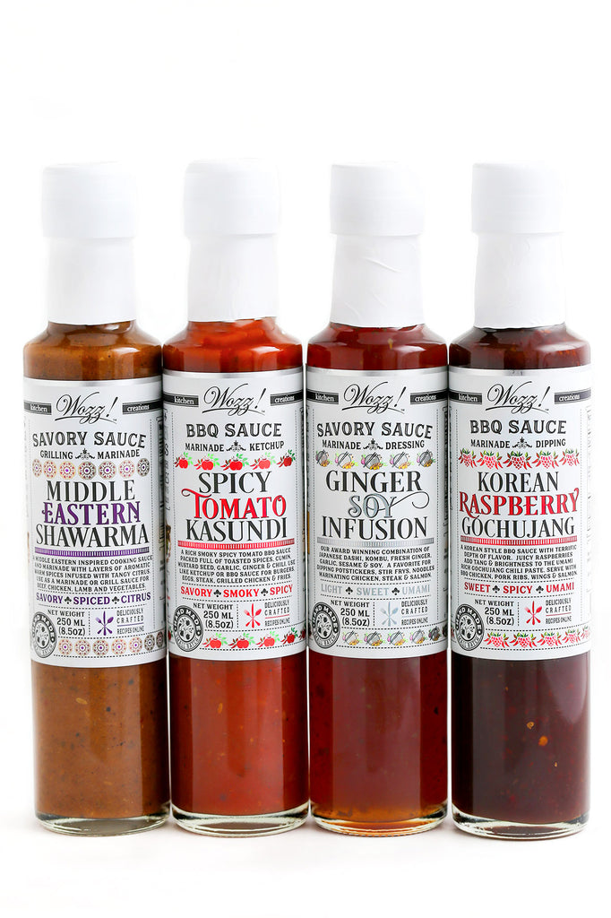 Grilling Sauces and Marinades Set