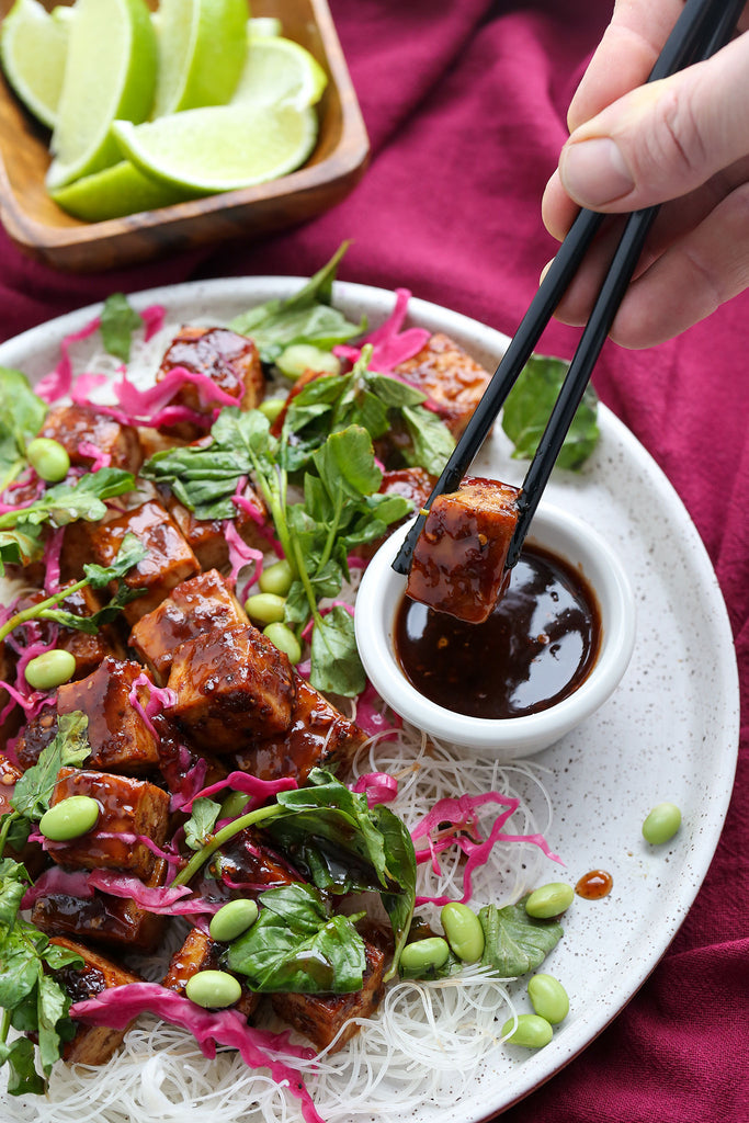 Korean BBQ Tofu Bowls