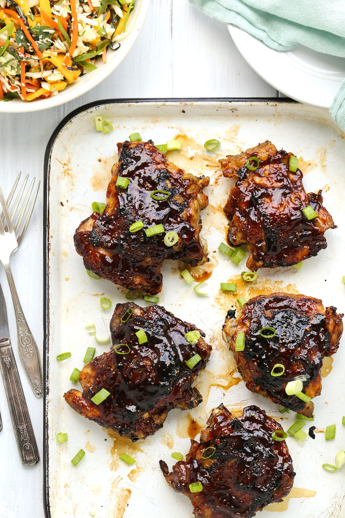 Grilled Chicken with Korean Barbecue Sauce