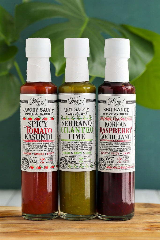 "Sauce Up Your Eggs" Breakfast Sauces Trio