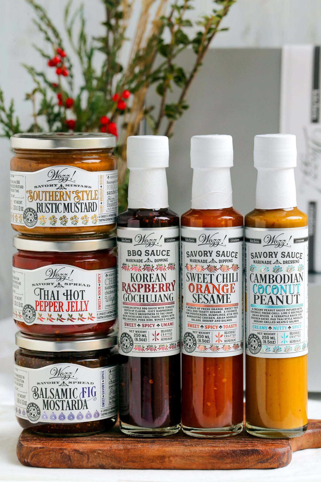 Spreads for Holiday Entertaining Gourmet Gift Set | Gourmet Gifts | Wozz! Kitchen Creations