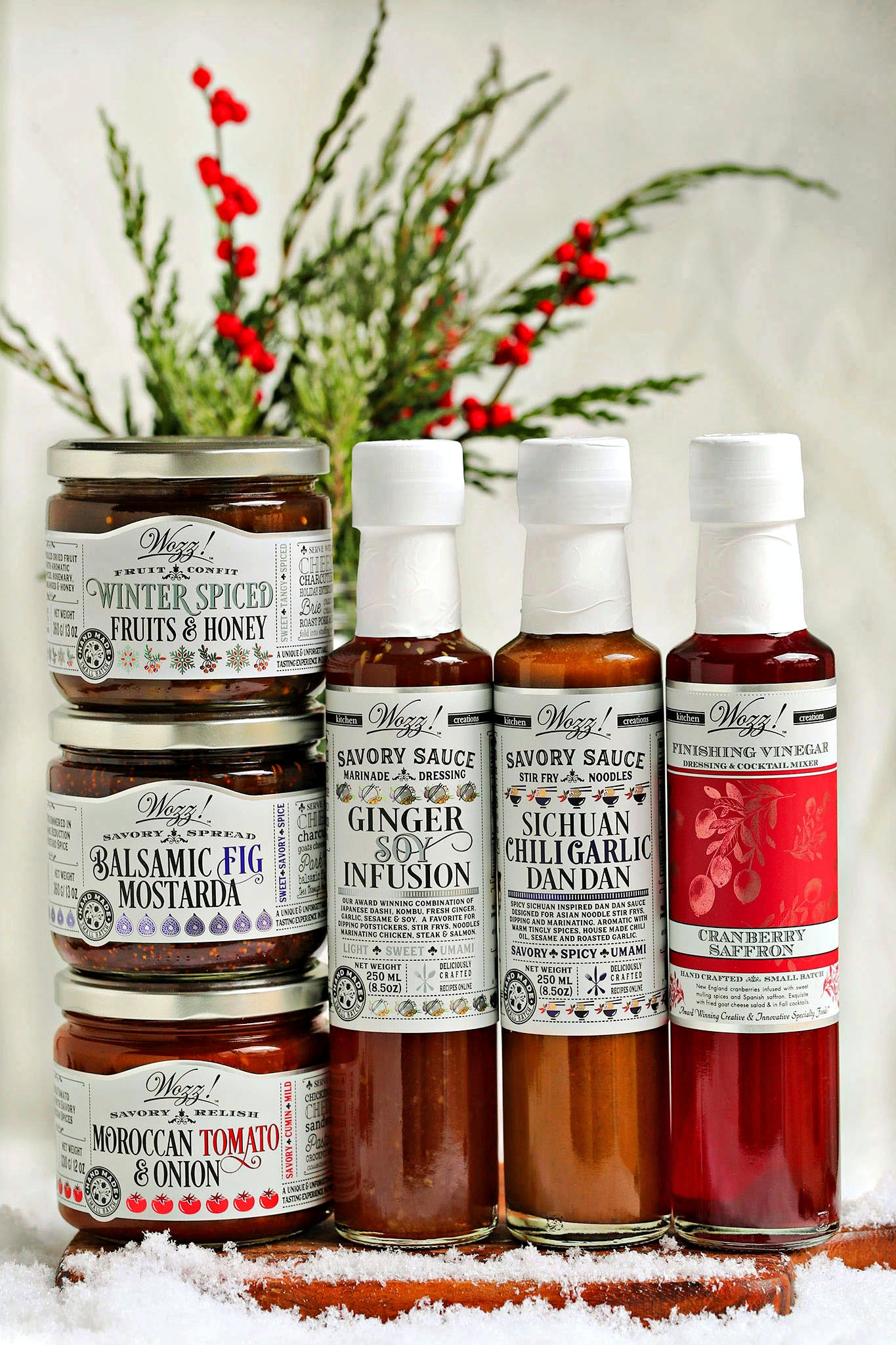 Winter Sauces and Gourmet Spreads Collection