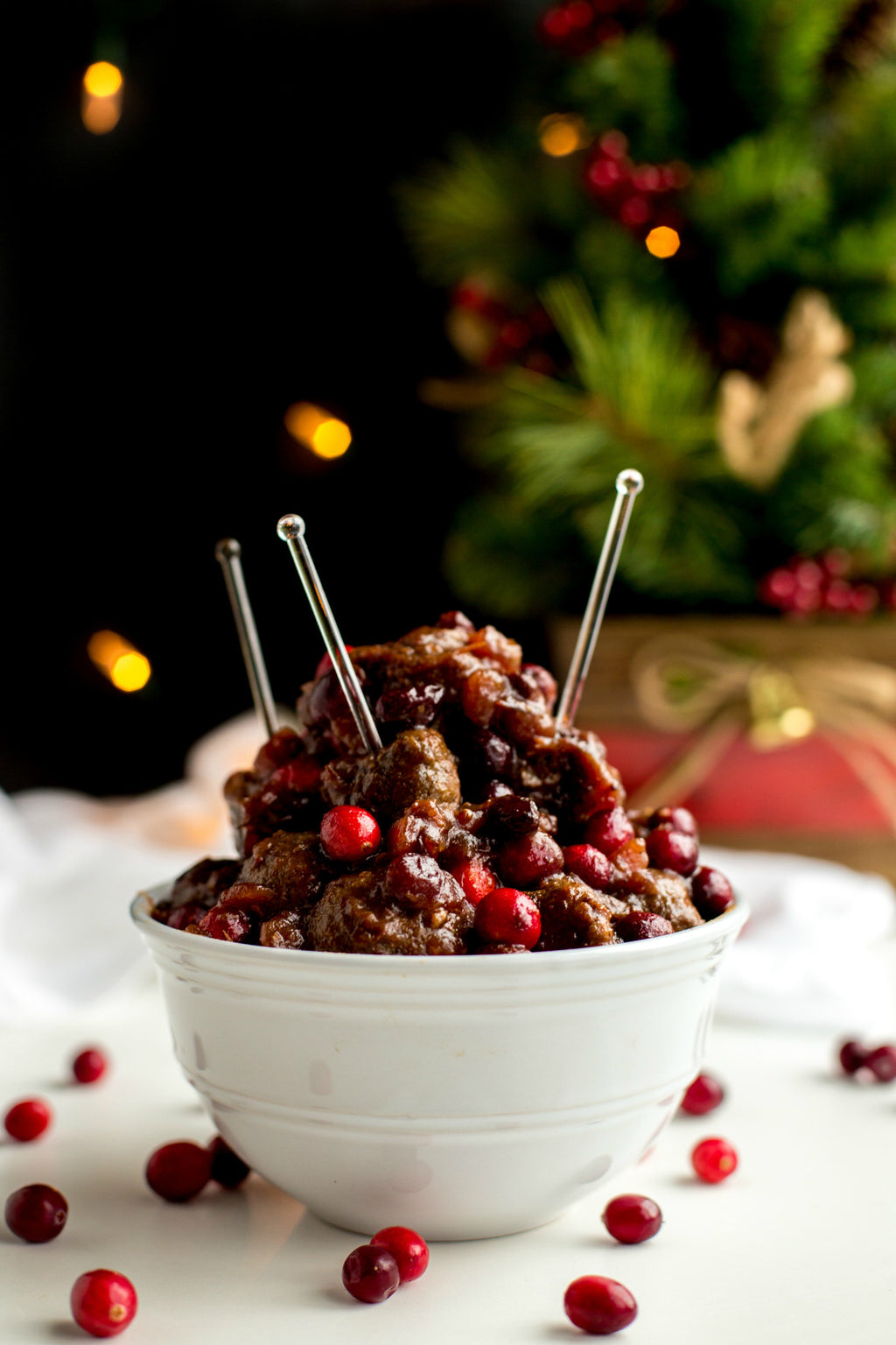 Holiday Cranberry Meatballs | Cranberry Meatballs | Wozz! Kitchen Creations