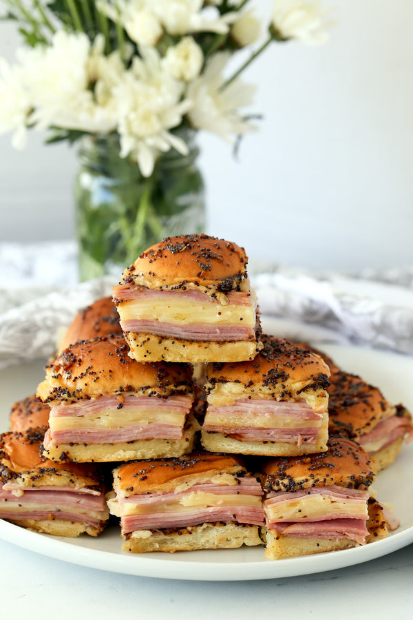 Ham and Cheese Sliders with Southern Mustard