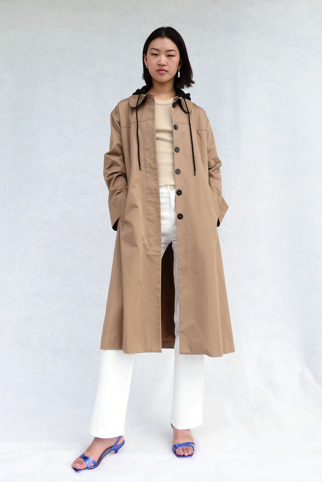 新品！herlipto Mademoiselle 2Way Long Coat S ジャケット/アウター