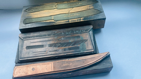 Antique Copper Printing Plates in Modern Home Decor