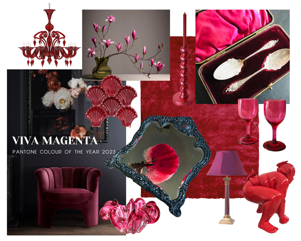 Pantone Colour of the Year 2023 -Viva Magenta #TrendBlog