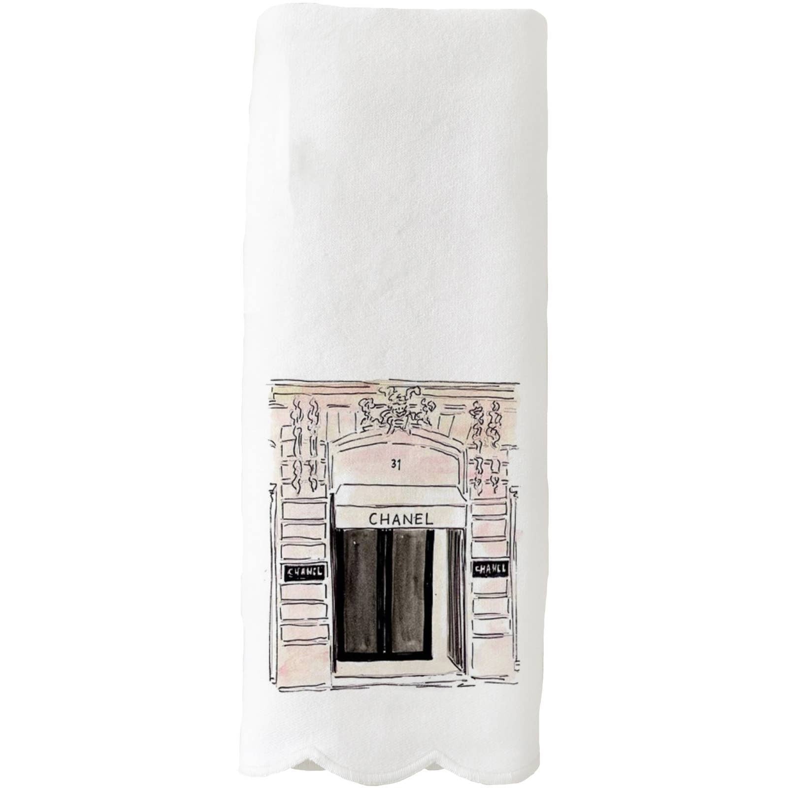 Scallop Guest Towel - House of CC