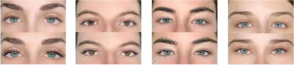 Nano Color Infusion before and after picture: Eye Liner