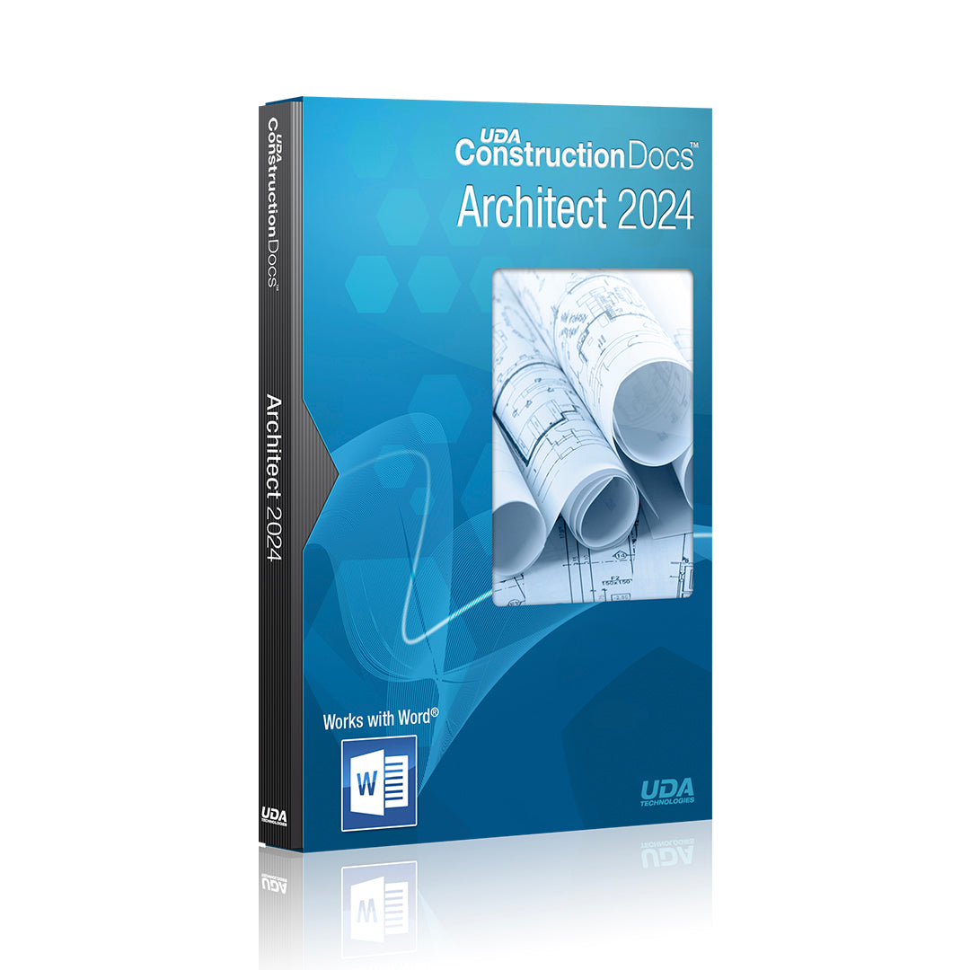 UDA ConstructionDocs™ Architect 2024