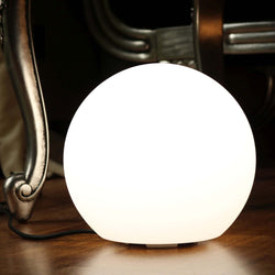 van Gehoorzaamheid Meenemen Bolvormige LED-tafelverlichting 25cm met witte E27-lamp op netstroom – PK  Green België