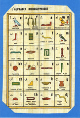 alphabet égyptiens