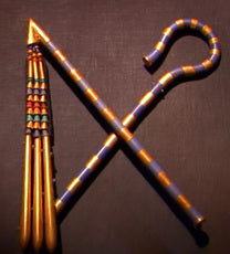 Les sceptres des pharaons