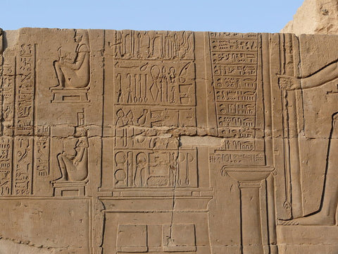 numeration egytienne temple de kom ombo
