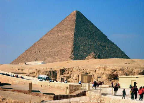 Pyramide de Khéops, près de Gizeh