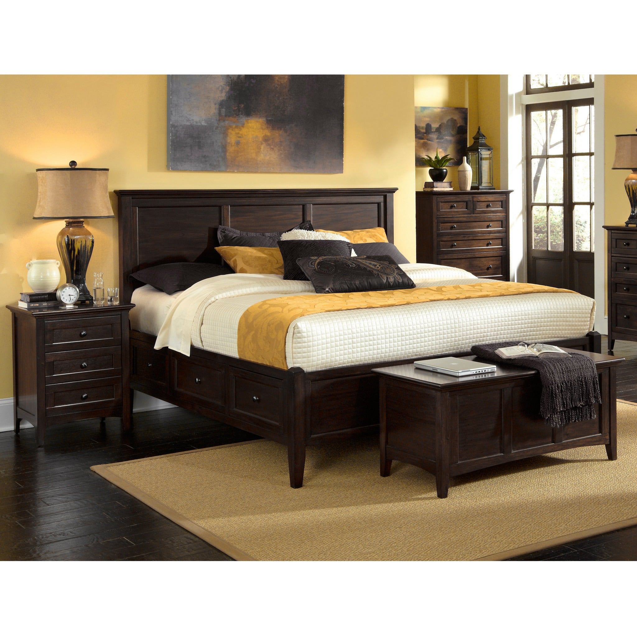 king size 12 drawer storage bed