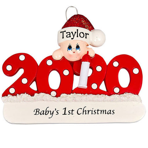 Personalised Christmas Ornaments | Personalised Baby's First Christmas Tree Decoration | WowWee.ie