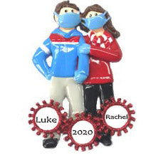 Personalised Christmas Ornament | Covid Christmas Decoration | Pandemic Christmas Ornament | WowWee.ie