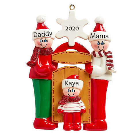 Personalised Christmas Ornaments 2020 New | Personalised Family Christmas Ornament | WowWee.ie