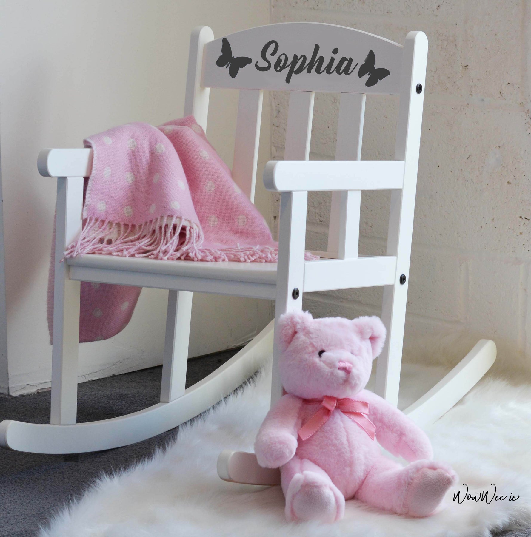 Personalised Rocking Chair For Little Girls