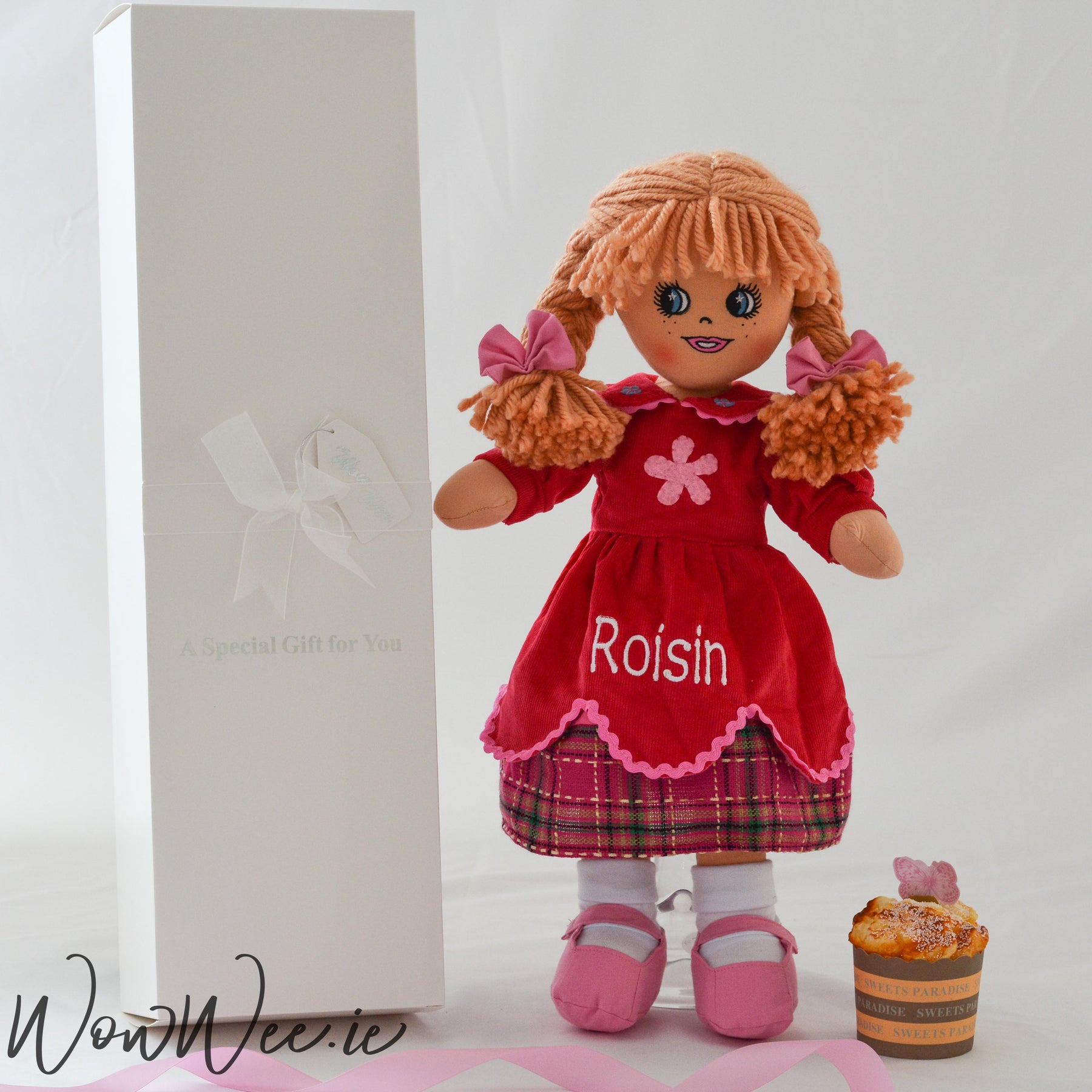 personalized christmas rag dolls