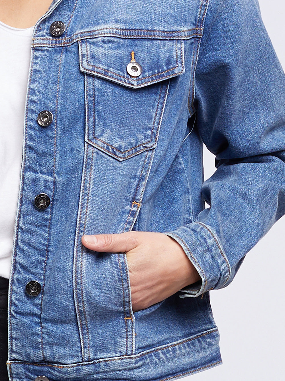 ELM LIFESTYLE Angie Denim Jacket – instoreclothing