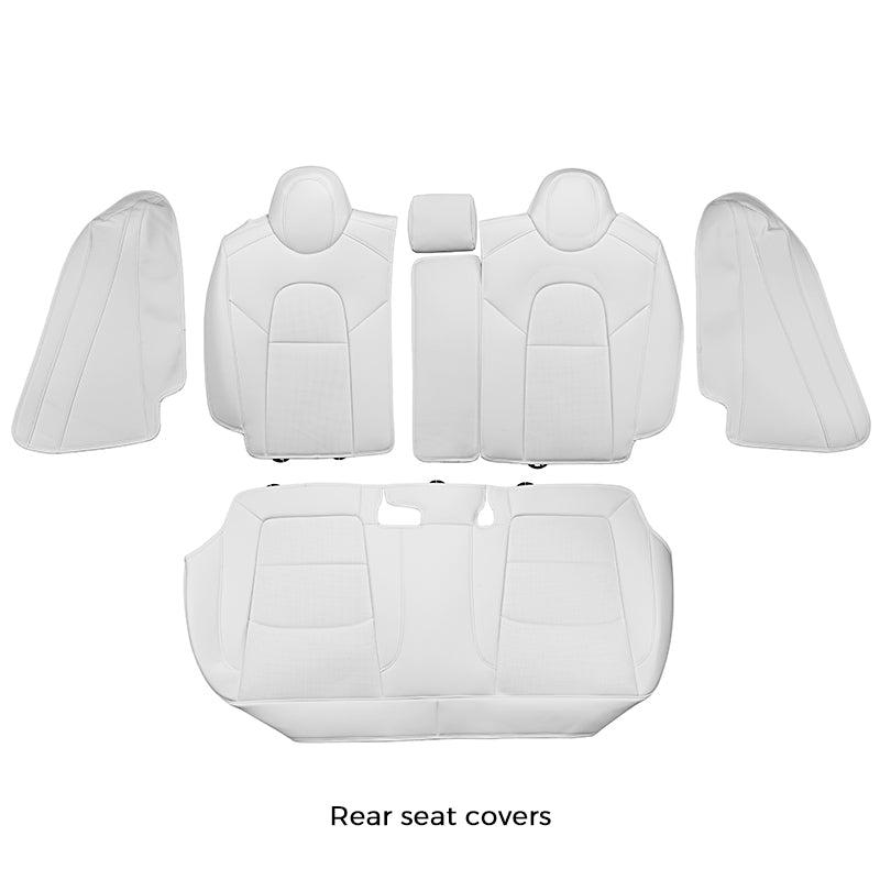Leather Seat Covers for Tesla Model 3 Rear Seats