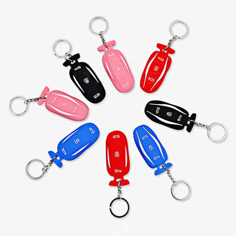 Silicone Key Fob cover with key chain