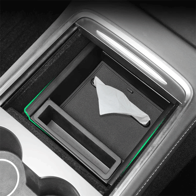 Central Control Storage Box for Tesla Model 3+ Armrest Box Hidden Storage  Box Flocking New Model3 Car Interior Accessories 2024 - AliExpress