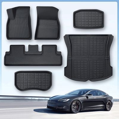 TAPTES All Weather Floor Mats for Tesla Model 3 2024 2023-2017, Gray F –  TAPTES -1000+ Tesla Accessories