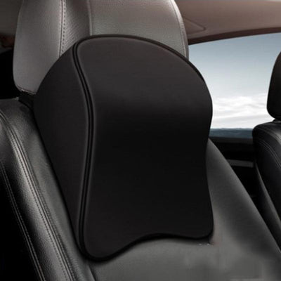 For Tesla Model 3 Y X S Neck Pillow Headrest Pillow Leather Memory Neck  Waist Cushion Auto Seat Head Support Model3 Accessories - AliExpress