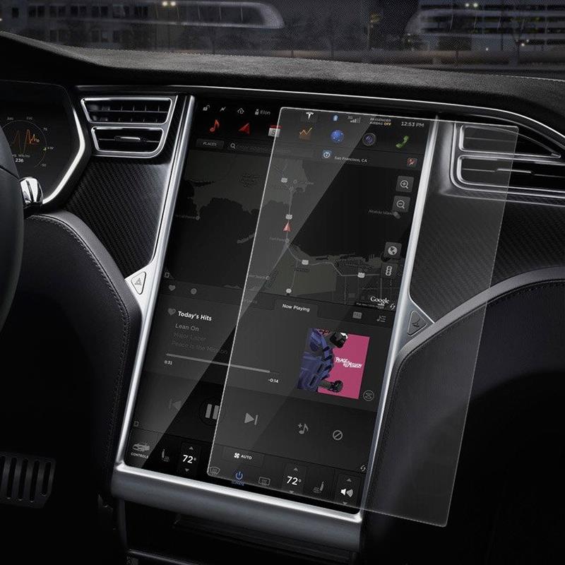 Tempered Glass Screen Protectors For Tesla Model S
