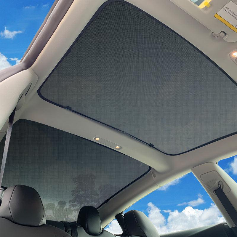 tesla model s sunroof shade