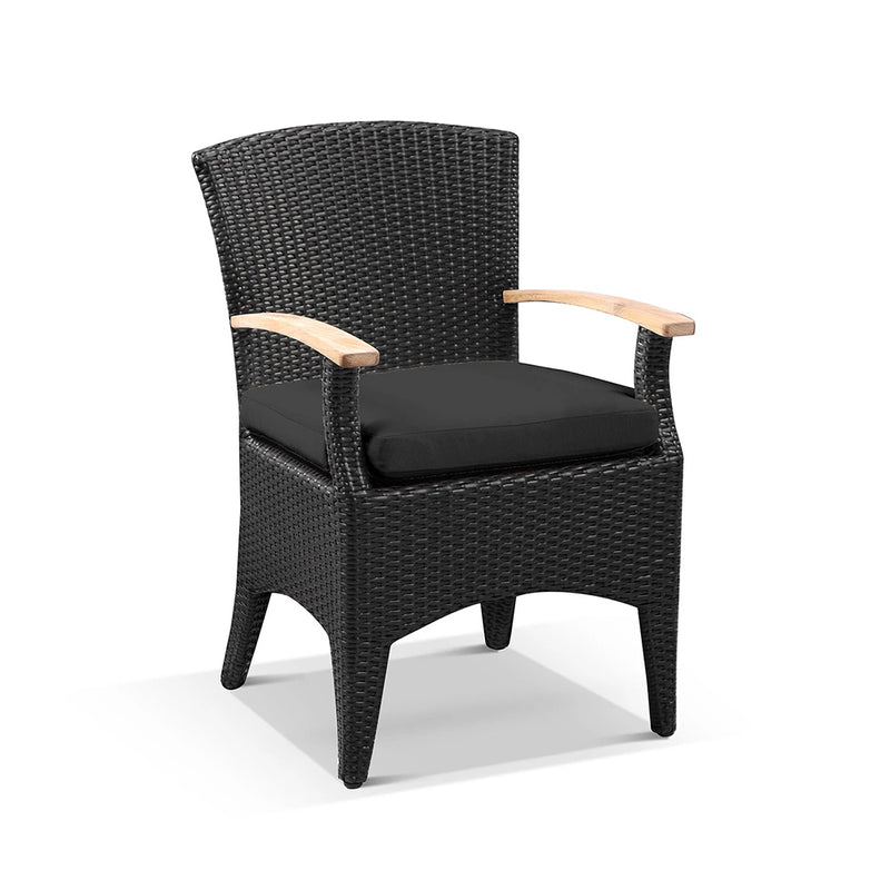 square wicker chair