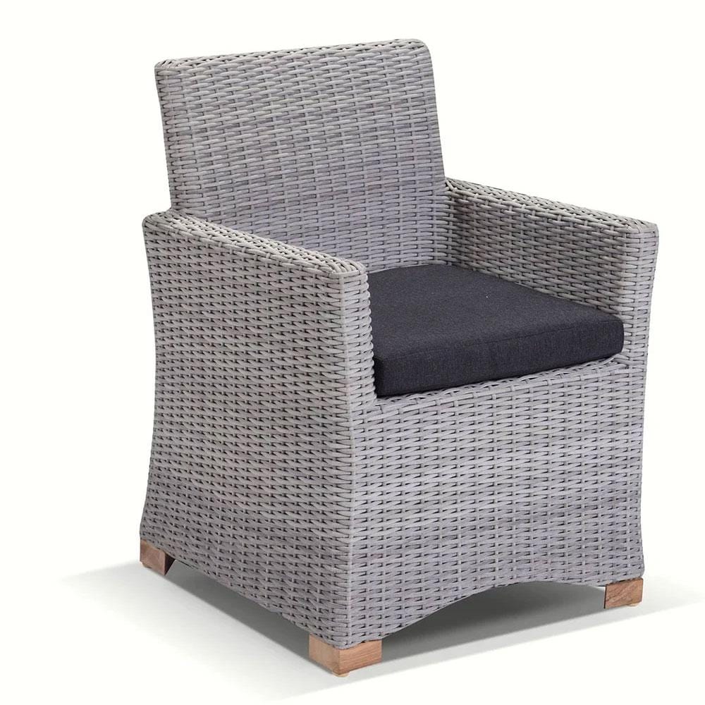 single wicker chair