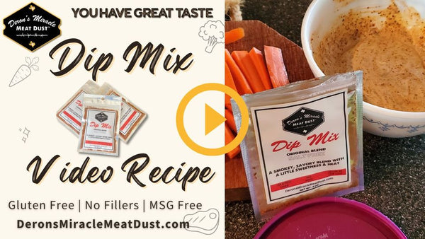 Easy to Make Party Dip Mix for chips, veggies and sandwiches