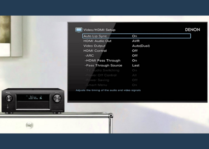 Denon AVR settings