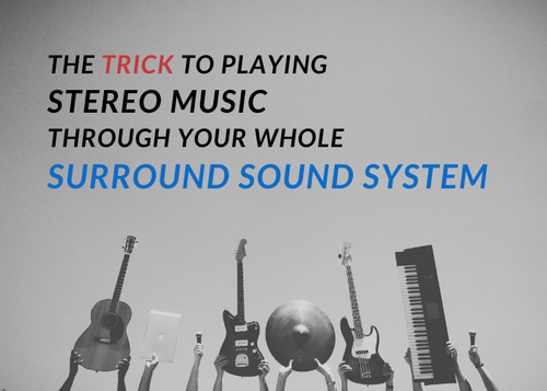surround sound system for music