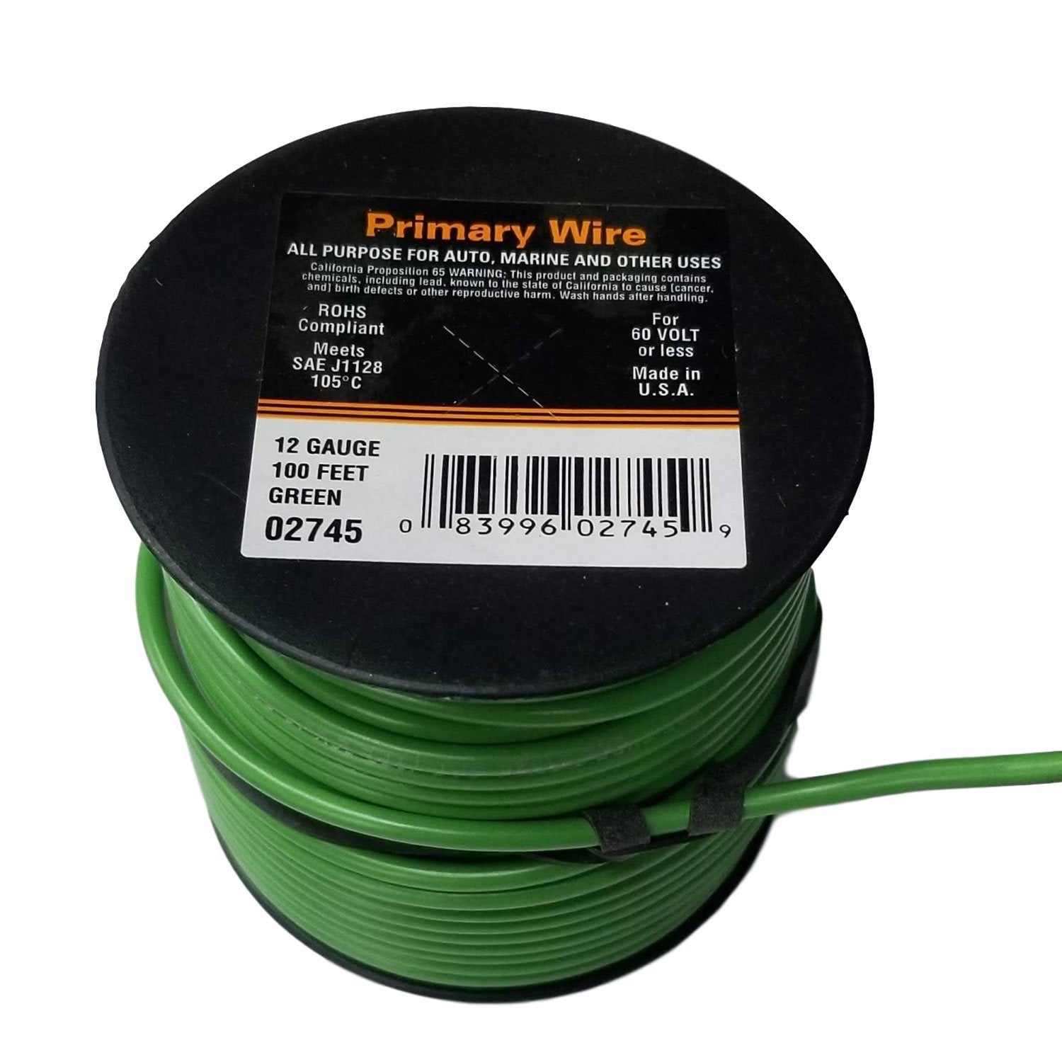 12 Gauge Wire - Green