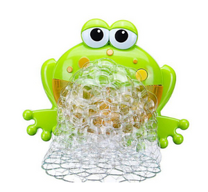 frog that makes bubbles in bath