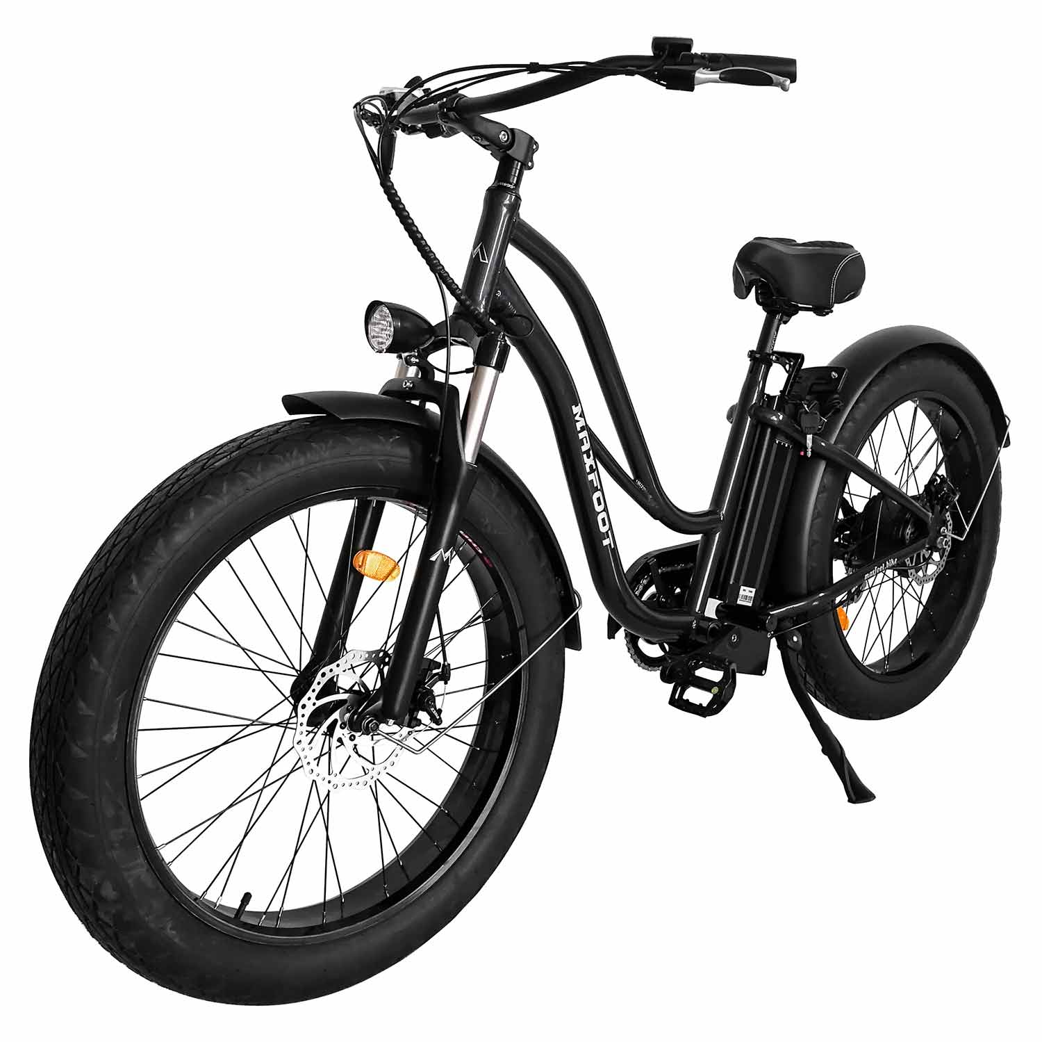 Mf 17 500w Step Thru Fat Electric Bike Beach Cruiser Maxfoot Electric Bike Reviews On Judgeme 6723